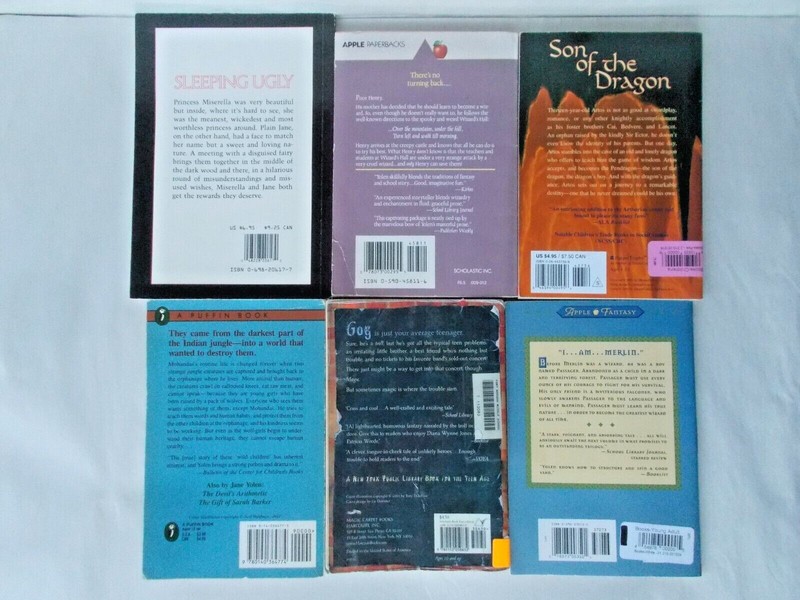 9 JANE YOLEN # PB & TRADE PB DRAGONS SEVEN LEAGUERS WIZARD'S HALL WOLF UGLY gallery