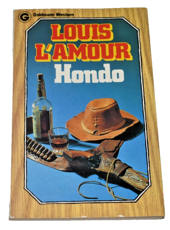 Louis Lamour Western Hondo 1979 PB Goldmann German Language Edition