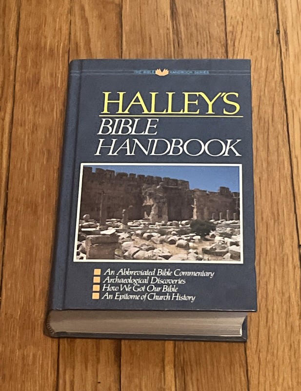 Halley’s Bible Handbook By Henry H. Halley HC 1965 24th Edition