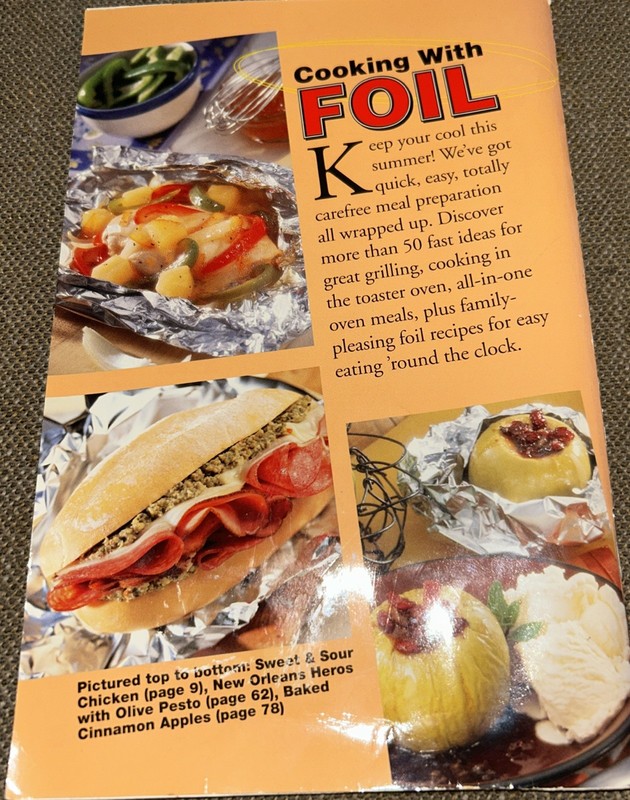 Cooking With Foil 2002~ 98 Pages gallery