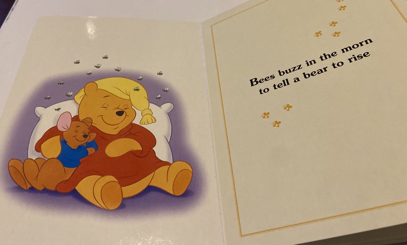 Disney Ready for Bed Winnie the Pooh Board Childrens Book 1999 Random House gallery
