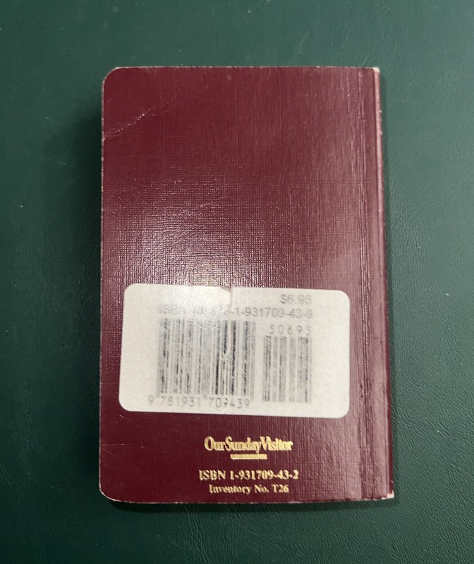 Vintage 2002 EUC Catholic Pocket Prayer Book, Jacqueline Lindsey, 272 Pages gallery