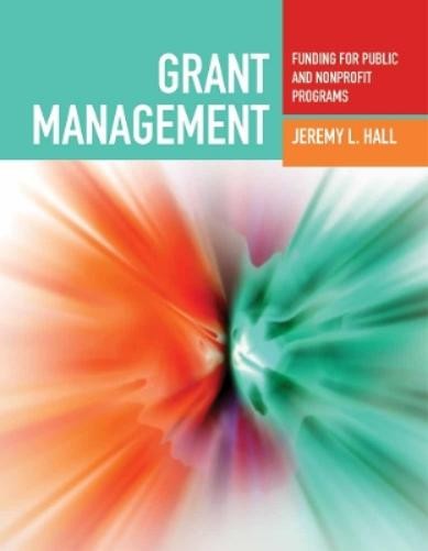 Jeremy L. Hall Grant Management (Paperback) (UK IMPORT)
