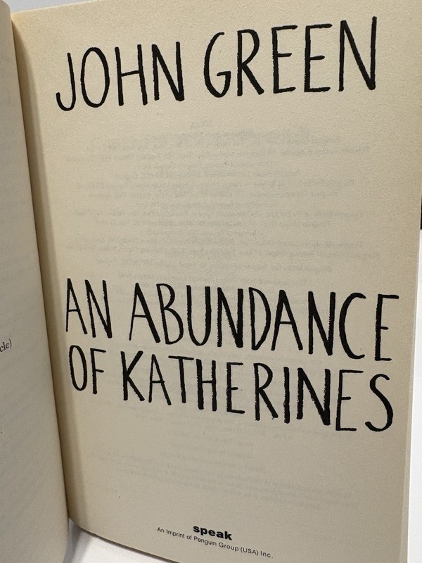 John Green YA Fiction Book Lot Set of 3 gallery
