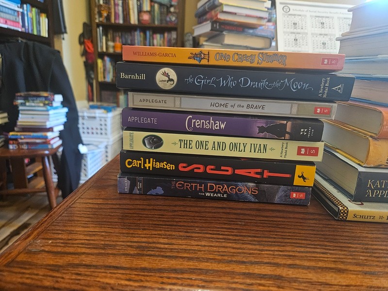 Award Winning Middle Grade School Books 8 HC, 7 PB (See Description Below) gallery