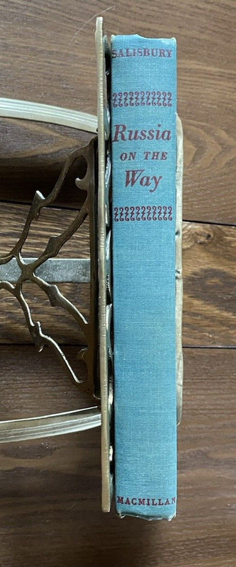 Russia on the Way 1946 Harrison Salisbury Hardcover First Ed First Printing