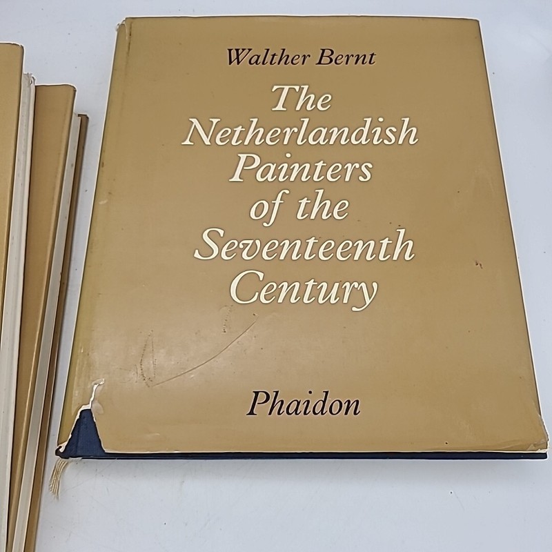 Walther Bernt The Netherlandish Painters of 17th Century Phaidon 3 Volumes gallery