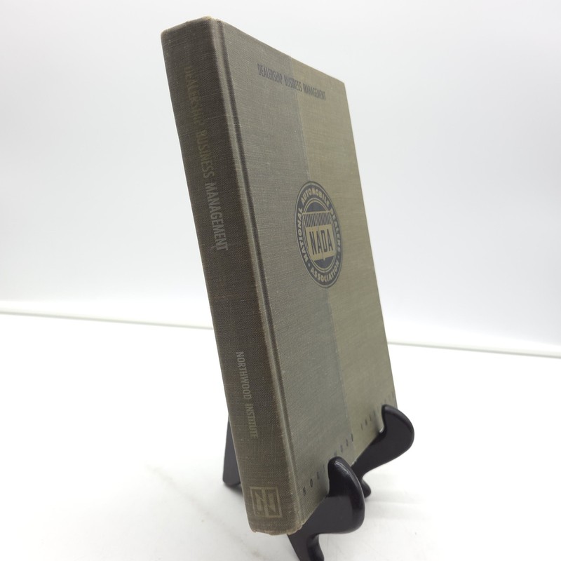 Dealership Business Management NADA Book 1967 Northwood Institute HC VG+ gallery