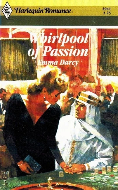 Whirlpool of Passion by Emma Darcy (Harlequin Romance #2941, 1988) Vintage