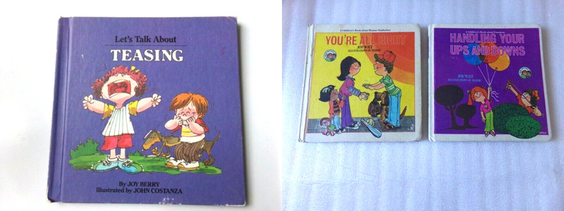 Let’s Talk About Teasing (Bullying) Joy Wilt Berry 3 Books Lot You’re Alright $$