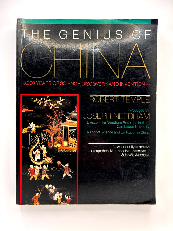 The Genius of China 3000 Years Science Discovery Invention Robert Temple