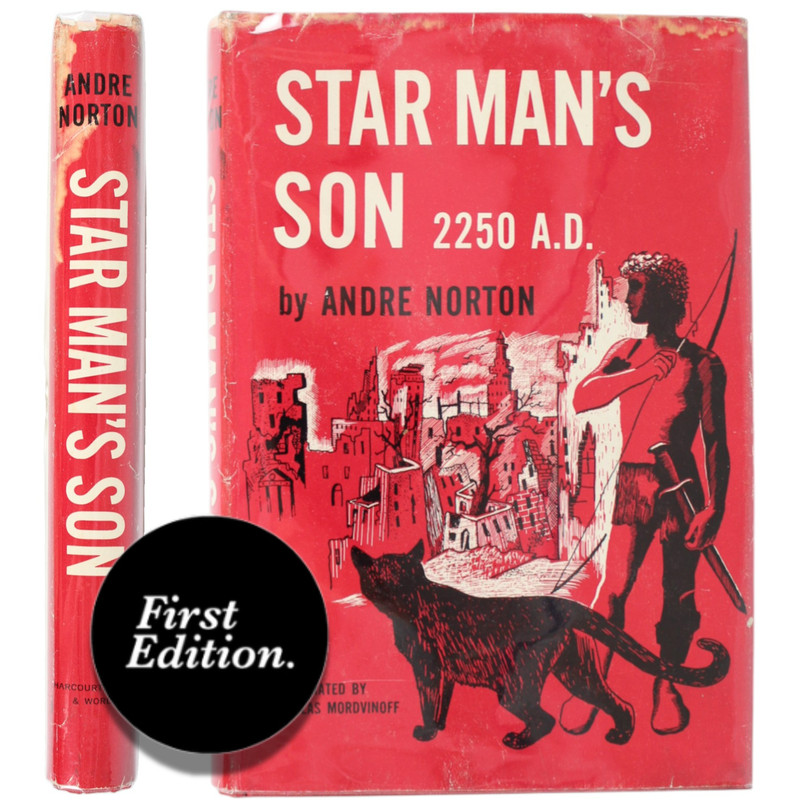 ANDRE NORTON Star Man’s Son 2250 AD First Edition Later Print HCDJ