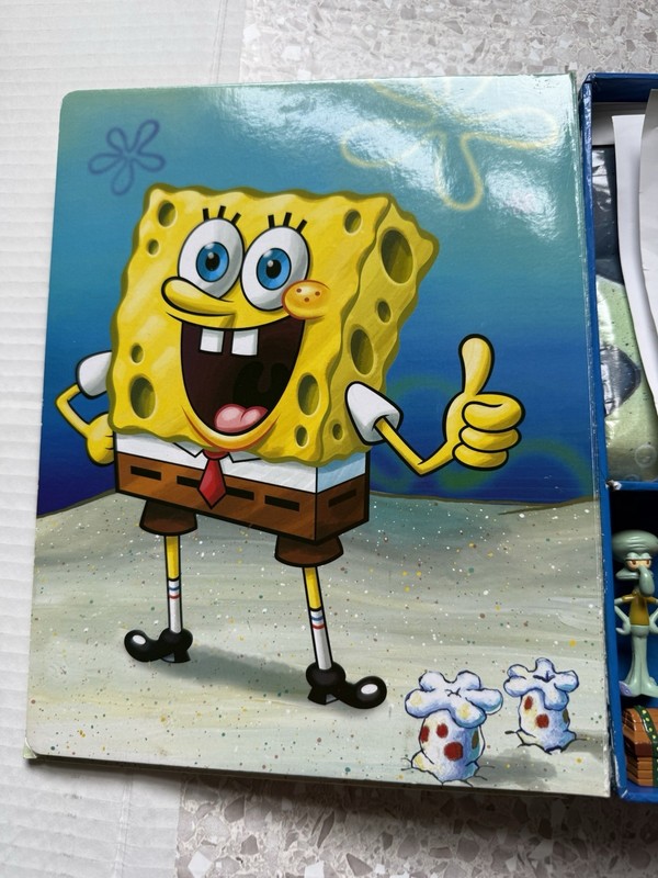 My Busy Books Nickelodeon Spongebob SquarePants w/Play mat AS SHOWN HTF gallery