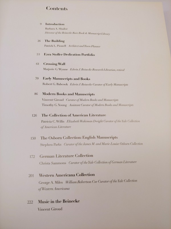Stephen Parks, The Beinecke Library of Yale University by Yale Univ Press -HCDJ gallery