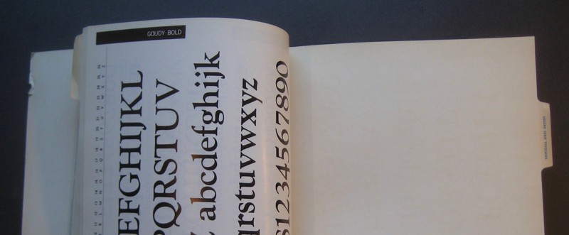 Detroit Free Press Advertiser's Production Procedures & Type Specimens Handbook gallery