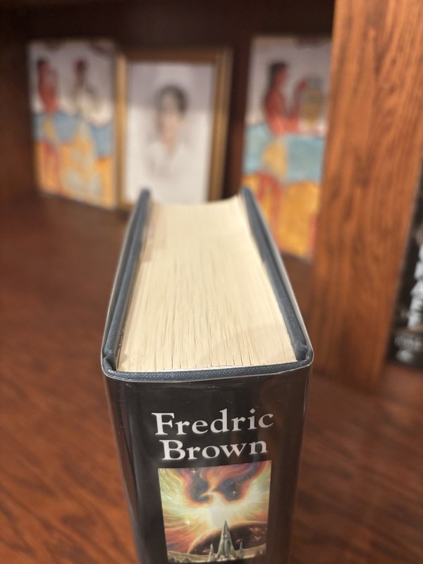 From These Ashes. Short SF of Fredric Brown. 1st HC Ptg NEFSA 2001 Fine Unread gallery
