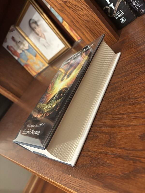 From These Ashes. Short SF of Fredric Brown. 1st HC Ptg NEFSA 2001 Fine Unread gallery