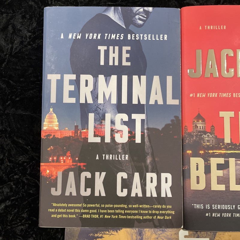 Jack Carr Terminal List Boxed Set: The Terminal List, True Believer, Savage Son gallery