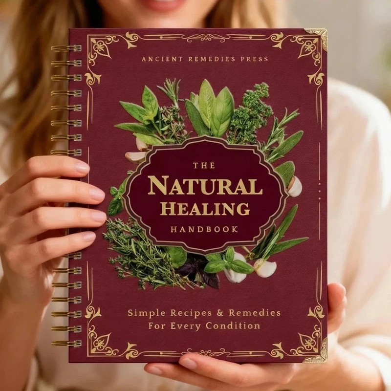 The Natural Healing Handbook, Spiral-Bound Guide for Herbal Remedies and Natural gallery