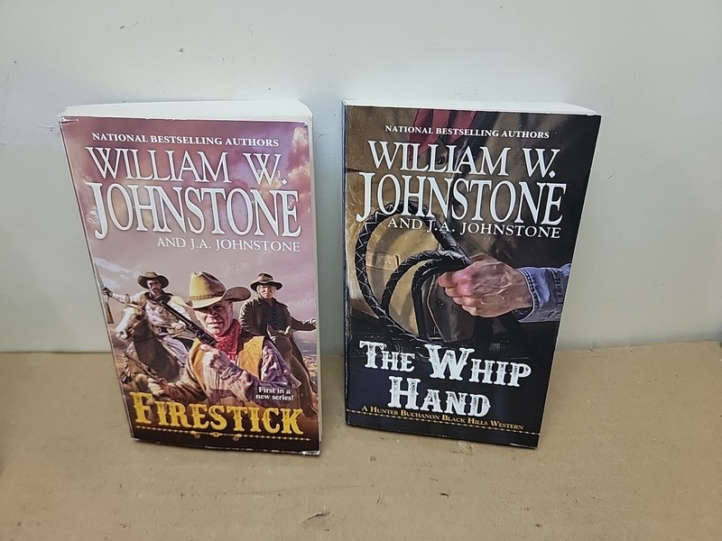 William J. Johnstone Lot of 13 Country Western PB Lot J.A. Johnstone Fiction gallery