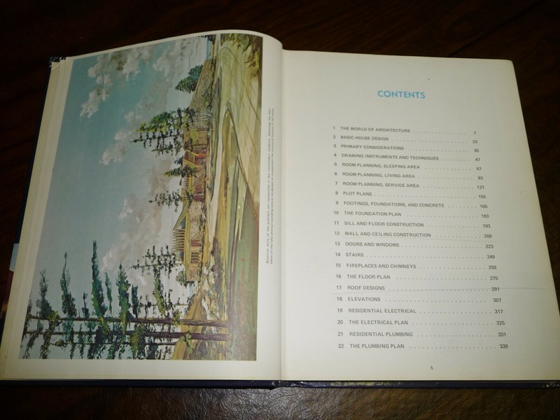 Architecture : Residential Drawing and Design by Clois E. Kicklighter (1981, HC) gallery