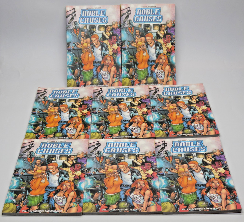 8x Noble Causes Volume 1: In Sickness And In Health | Image Comics | Bulk Lot