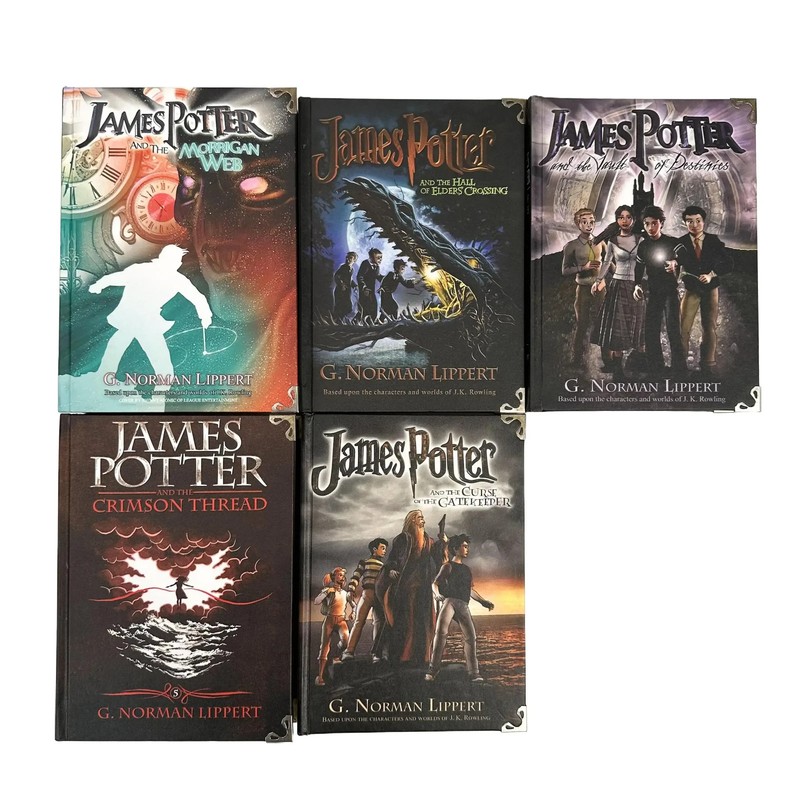 James Potter Books 1-5 Hardcover Magic Fantasy Series Choose Cover
