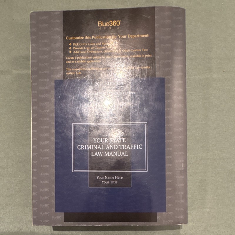 Blue360 Media Texas Criminal and Traffic Law Manual 2021-2022 Edition Paperback gallery