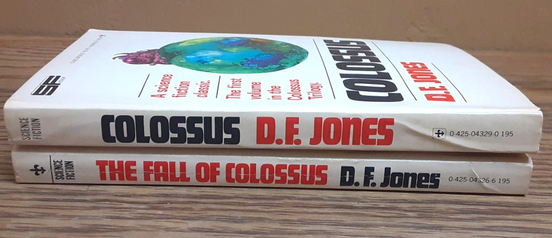Colossus and Fall of Colossus by D.F. Jones 1975/76 Berkley Medallion Paperback gallery