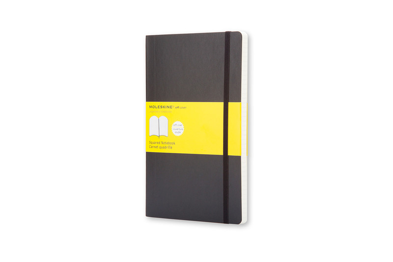 Qudretti Notebook 5mm Pocket Black Soft Cover