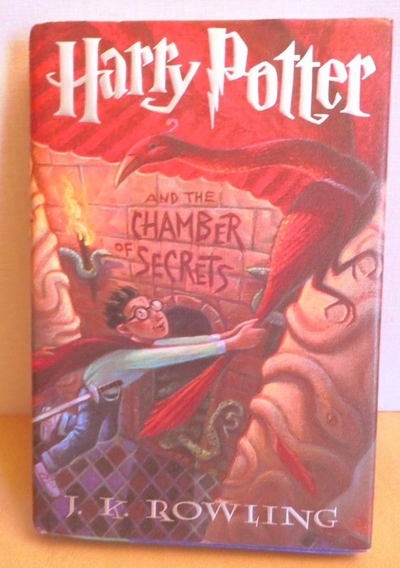 1999 Book HARRY POTTER and The Chamber of Secrets 1st Edition Later Print HC DJ