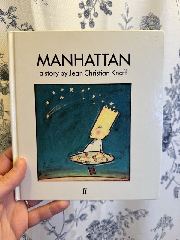 Manhattan by Jean Christian Knoff (1987) Illustrated Hardcover Faber & Faber