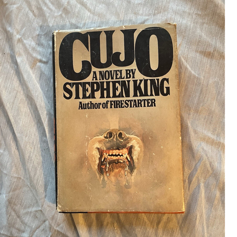 Stephen King Cujo Hardcover 1981 Viking Book Club Edition w/ Dust Jacket