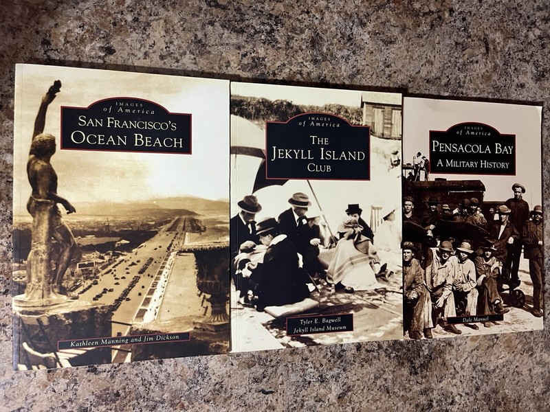 3 Book Lot Images Of America Series Arcadia Ocean Beach Pensacola Bay History