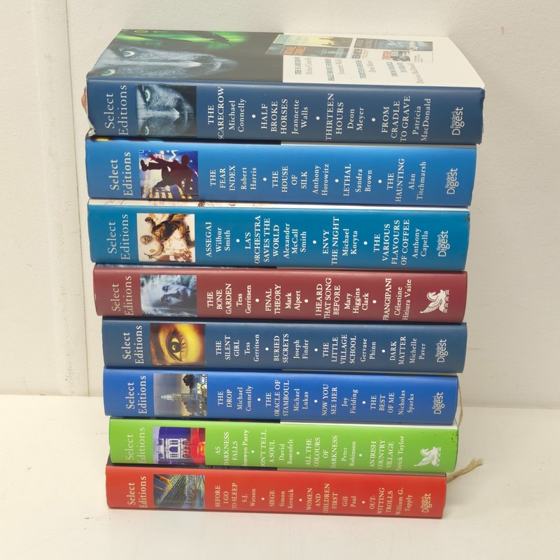8x Select Editions 4 in 1 Hardcover books Readers Digest