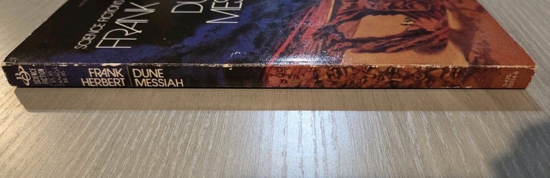 1982 DUNE MESSIAH 1ST BERKLEY TRADE EDITION PAPERBACK FRANK HERBERT BOOK VTG gallery