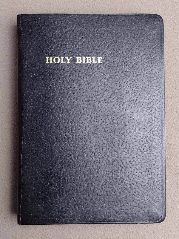 Holy Bible Revised Standard Version Collins 1952 Plantin Clear-Type