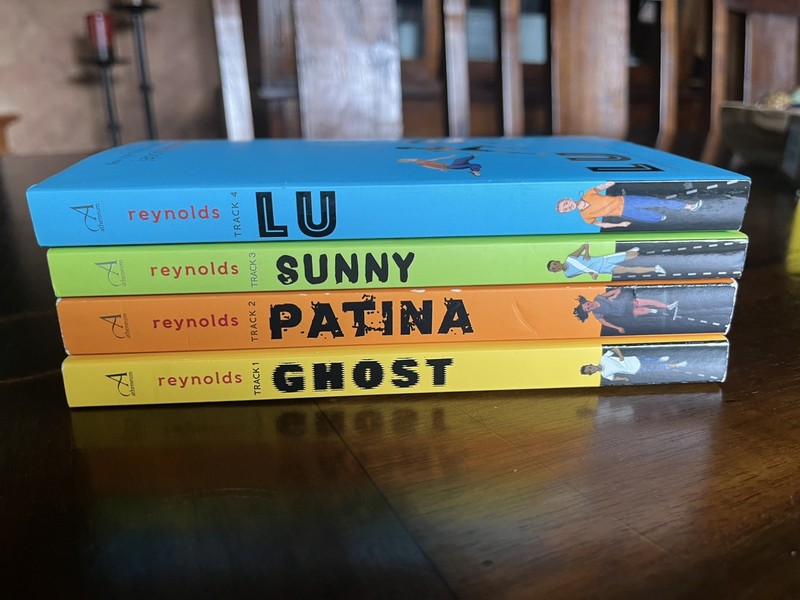Jason Reynolds’s Track Series Paperback Collection (Boxed Set): Ghost; Patina;