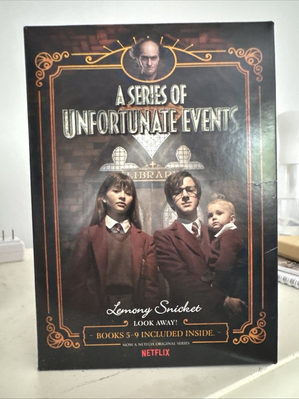 Series of Unfortunate Events #5-9 Netflix Tie-In Box Set by Lemony Snicket
