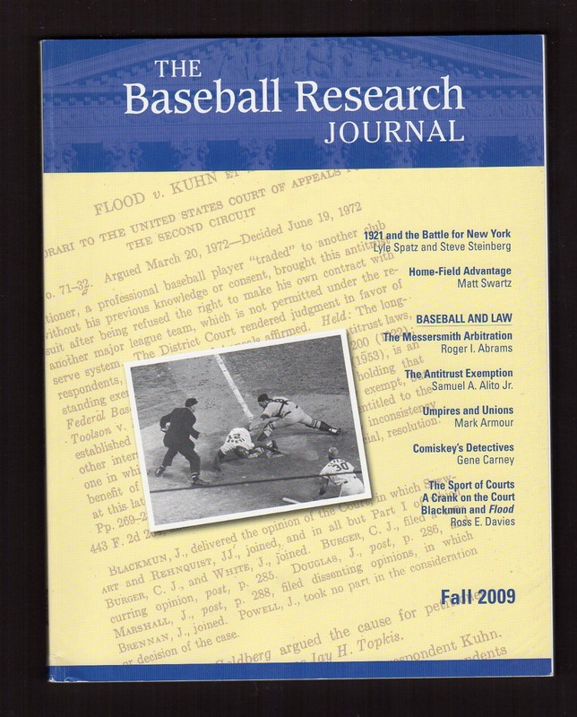 2009 SABR Baseball Research Journal #38-1 (142 pages) BASEBALL BEFORE JACKIE R.