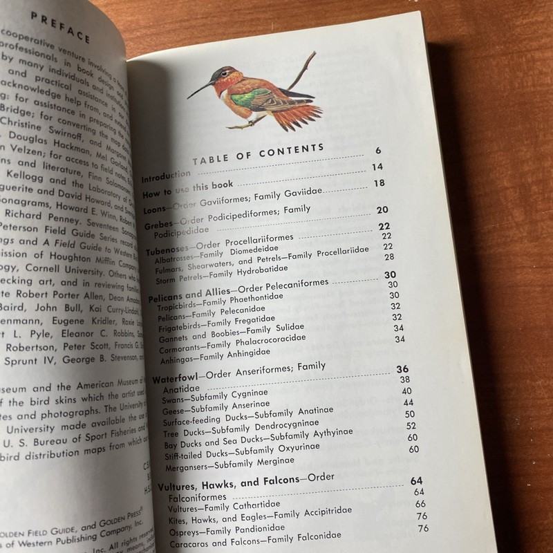 Guide to Field Identification Birds North America Golden Field Guide 1966 Trees gallery