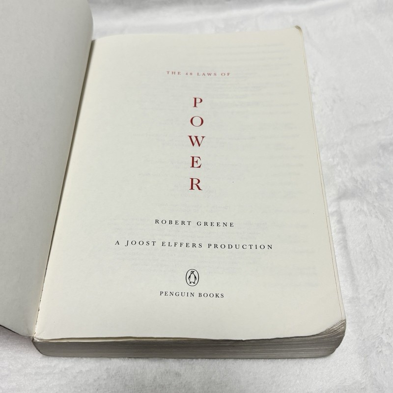 The 48 Laws of Power Robert Greene Paperback Penguin gallery