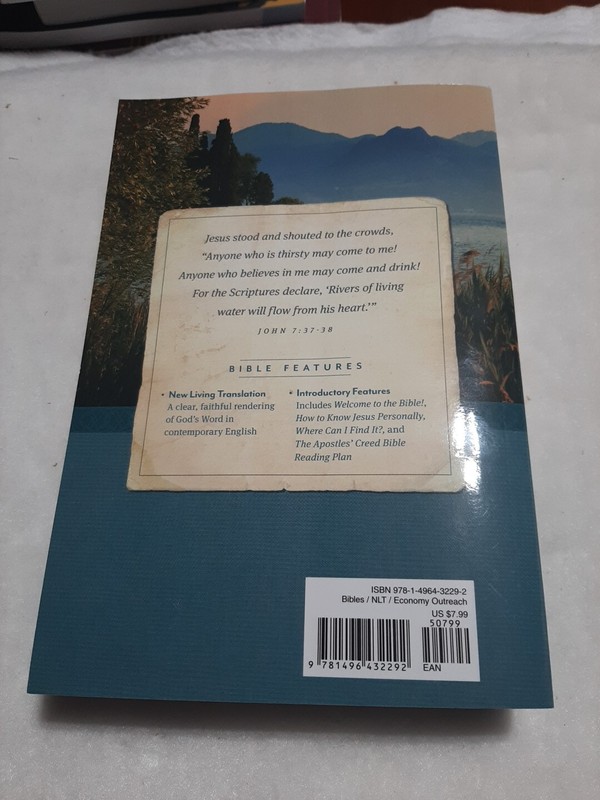 Economy Outreach: Large Print, NLT Ser.: Holy Bible, Economy Outreach... gallery