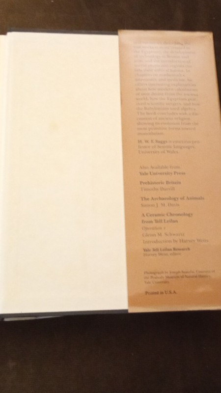 Civilization Before Greece and Rome Hardcover by H. W. F. Saggs Yale University… gallery