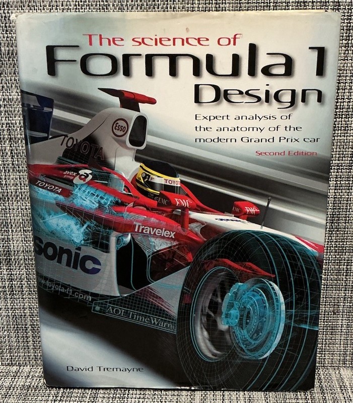 The Science of Formula 1 Design David Tremayne Hardcover w/DJ Preowned