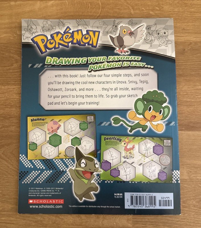 Pokémon: How to Draw Unova Heroes – Scholastic Paperback by Ron Zalme (2011) gallery