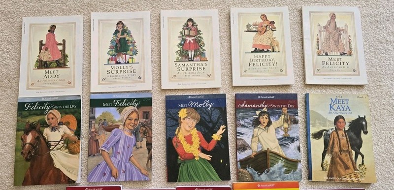American Girl Paperback Books Various Characters Titles (Lot Of 21) gallery
