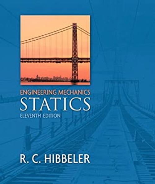 Engineering Mechanics: Statics Hardcover Russell C. Hibbeler