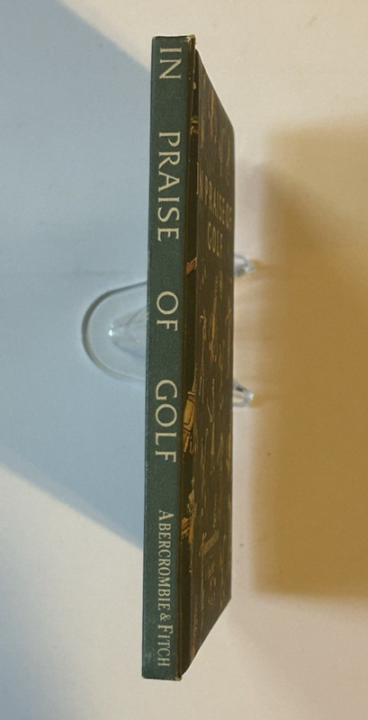 In Praise of Golf - Evans & Scott - Hardcopy - Reprinted for Abercrombie & Fitch gallery