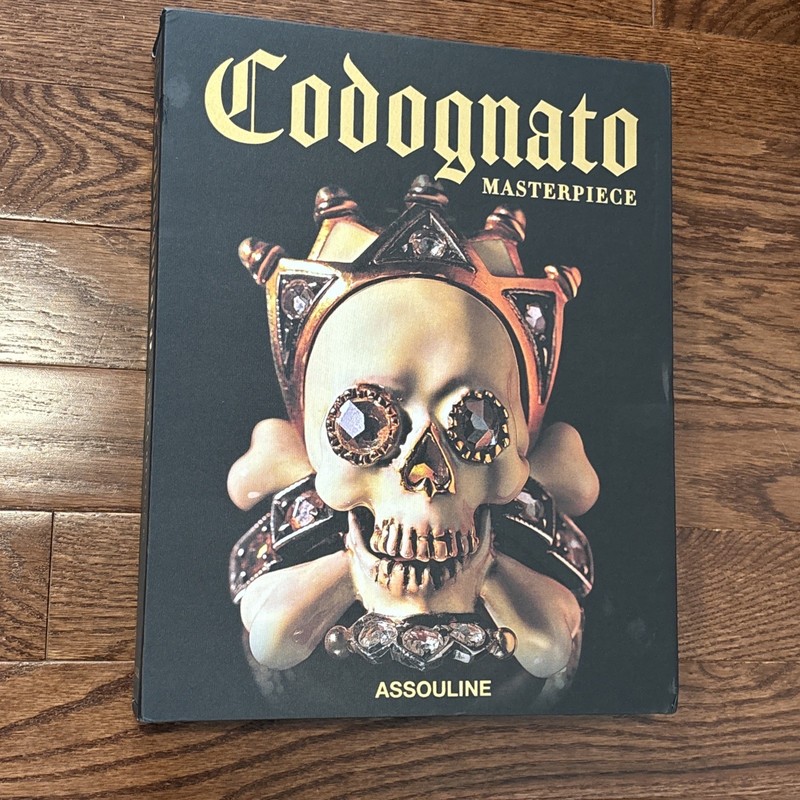 Codognato Masterpiece Coffee Table Book Italy Skulls Jewelry Assouline -105